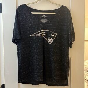 New England Patriots Black T-Shirt